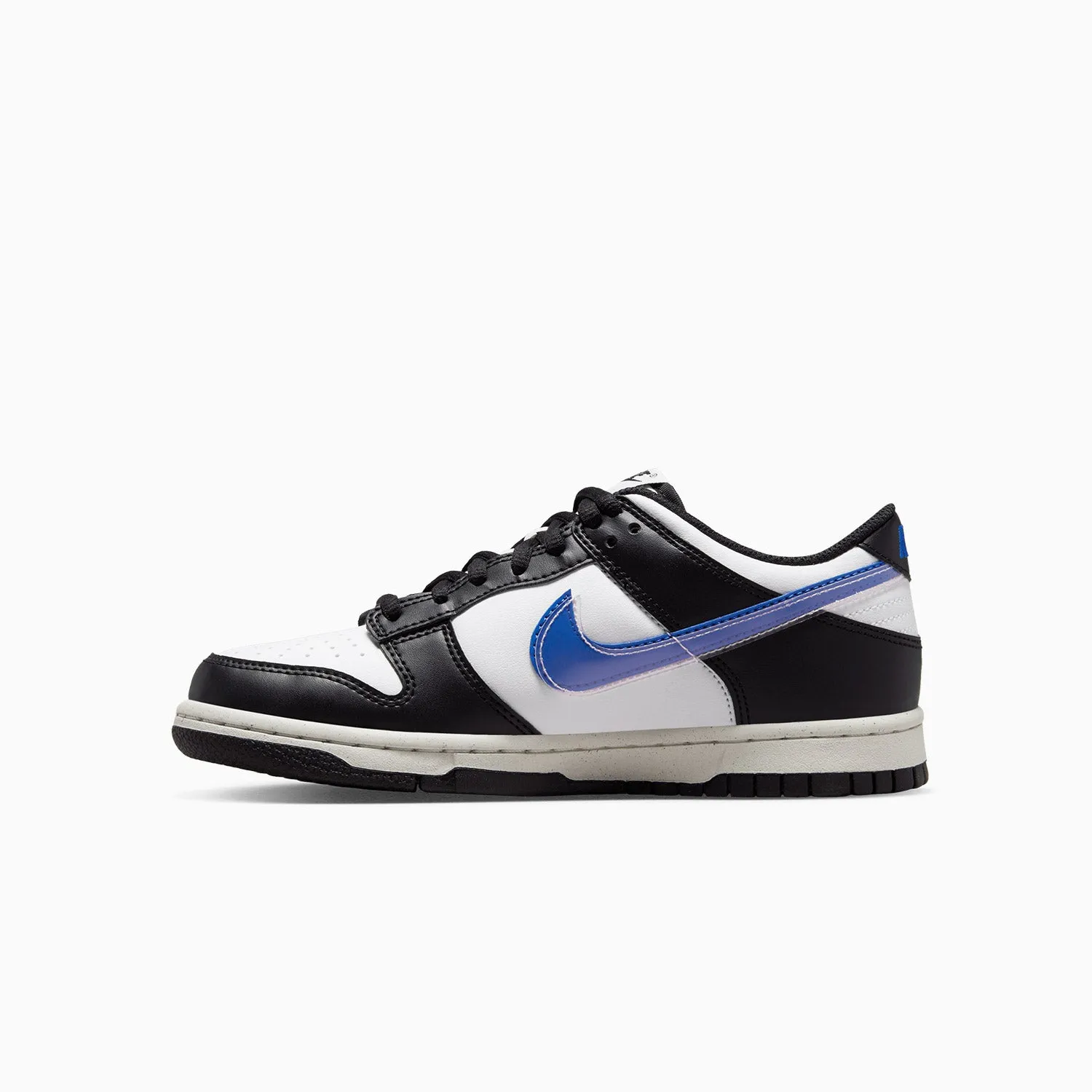 Kid's Dunk Low Next Nature "TPU Swoosh" Grade School