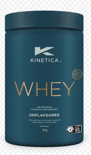 Kinetica Whey Protein Unflavoured 1kg