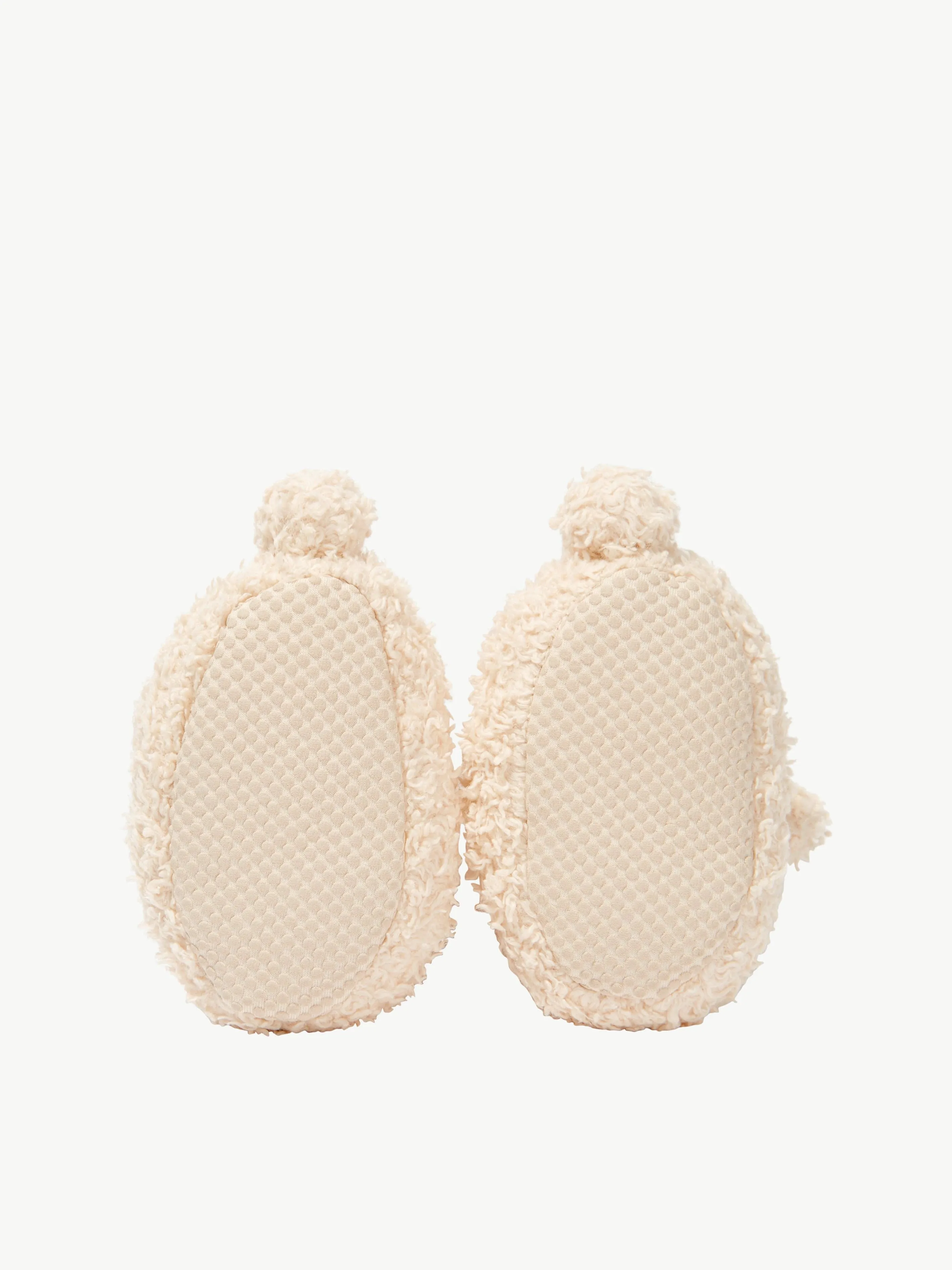 Konges Slojd Kids Organic Sherpa Bunny Slippers