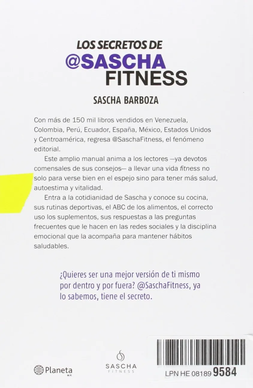 Libros de Sascha Fitneess