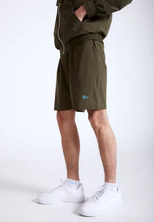 Long tennis shorts, khaki