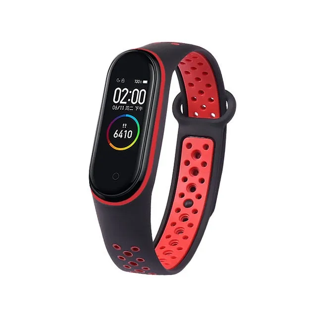 M3 Smart Fitness Watch or M4 Smart Fitness Watch Multi-Colour Replacement Strap Only