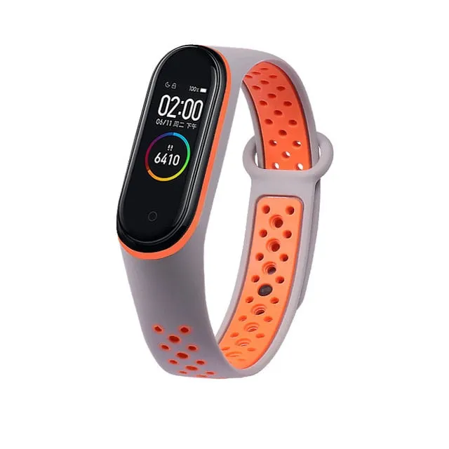 M3 Smart Fitness Watch or M4 Smart Fitness Watch Multi-Colour Replacement Strap Only