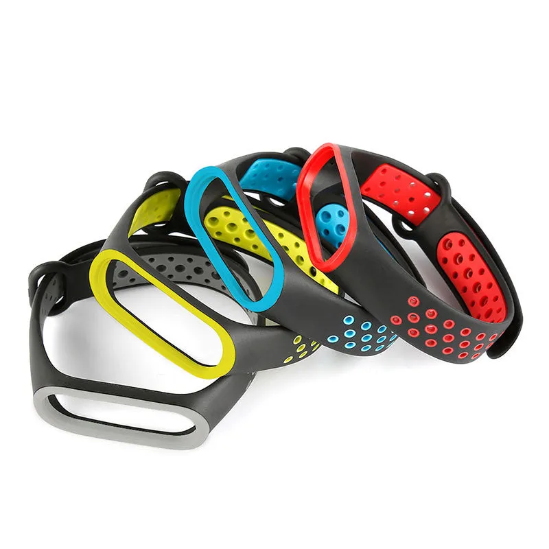 M3 Smart Fitness Watch or M4 Smart Fitness Watch Multi-Colour Replacement Strap Only