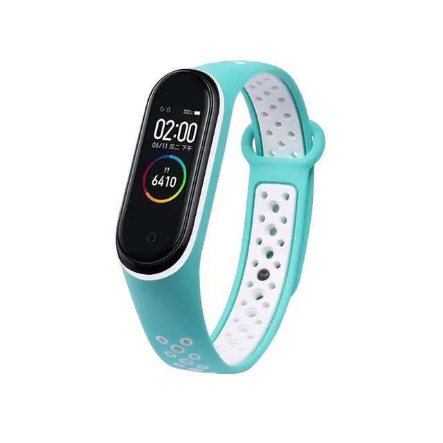 M3 Smart Fitness Watch or M4 Smart Fitness Watch Multi-Colour Replacement Strap Only