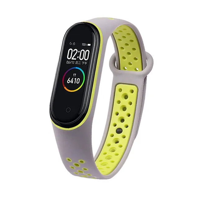 M3 Smart Fitness Watch or M4 Smart Fitness Watch Multi-Colour Replacement Strap Only