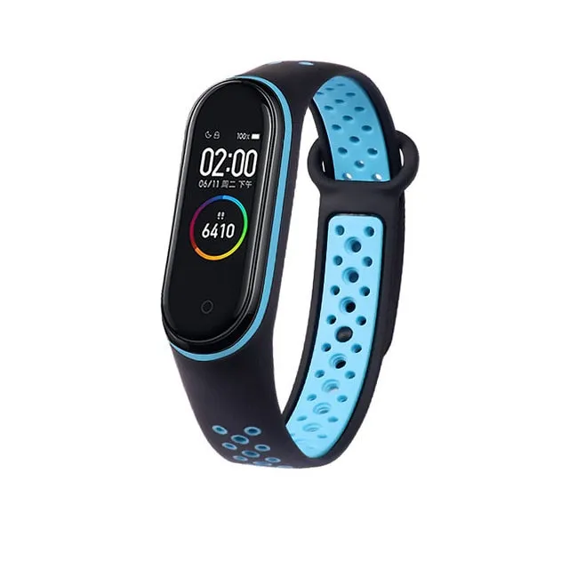 M3 Smart Fitness Watch or M4 Smart Fitness Watch Multi-Colour Replacement Strap Only