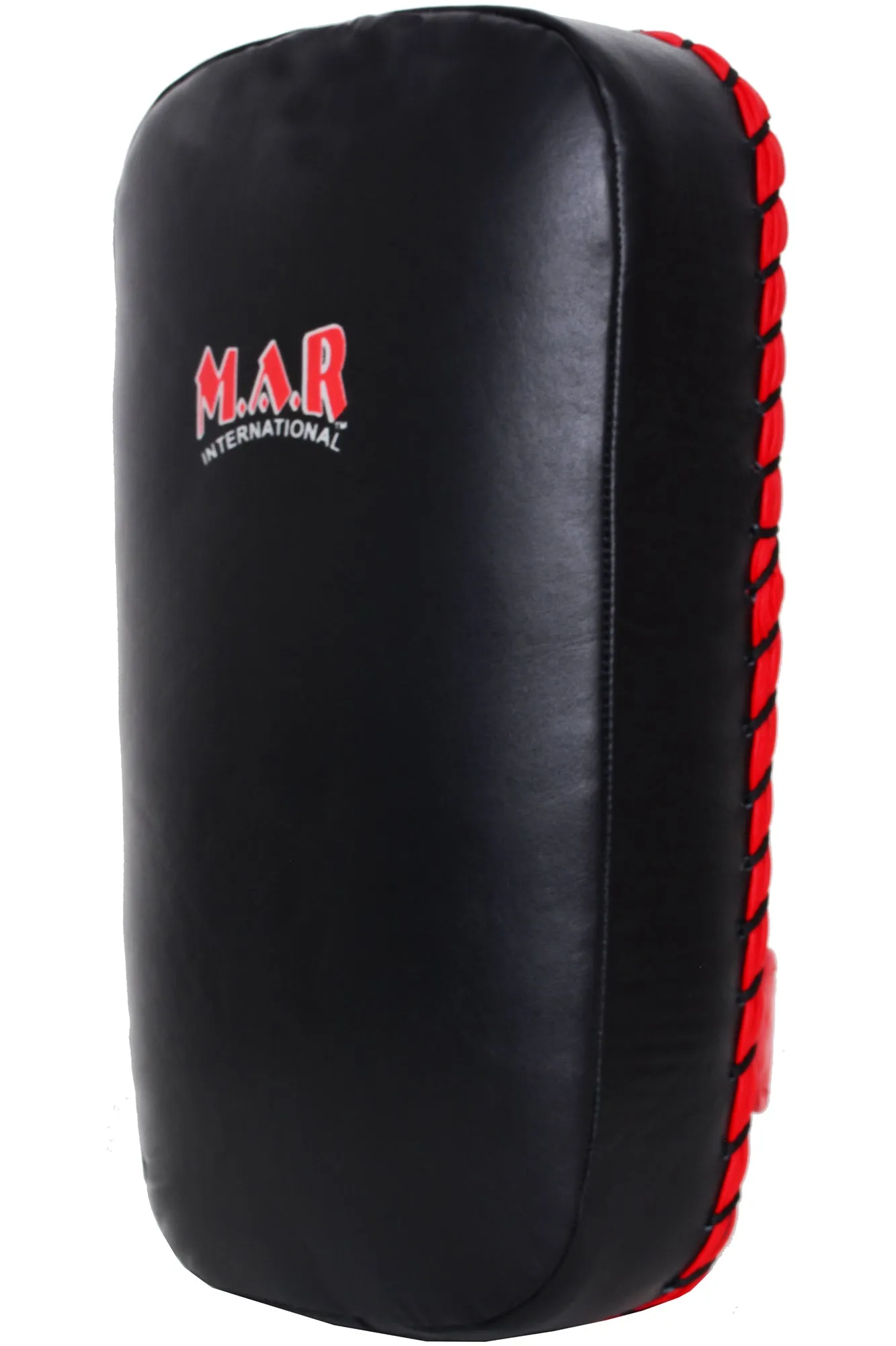 MAR-202A | Black Red Genuine Leather Striking Pad