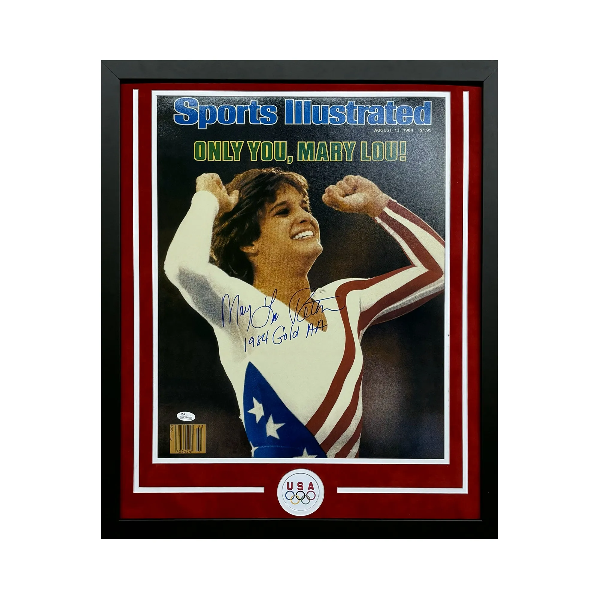 Mary Lou Retton Hand Signed & Framed 16x20 Olympics Photo