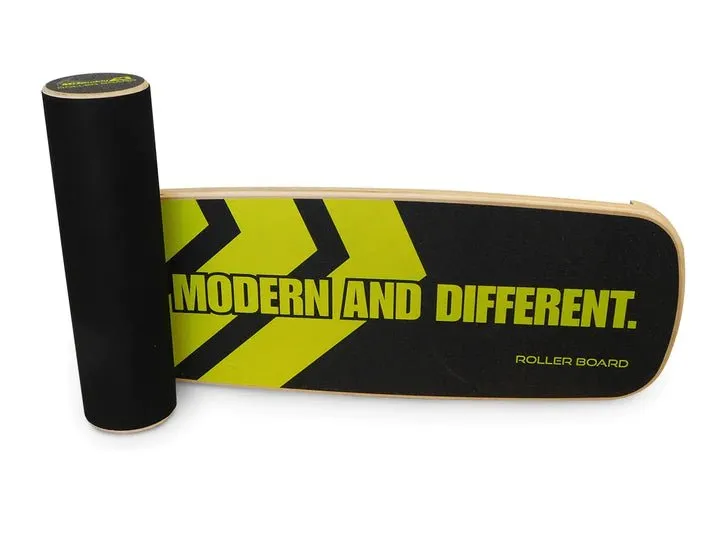 MD Buddy Dynamic Wooden Balance Board Trainer (w/Roller)