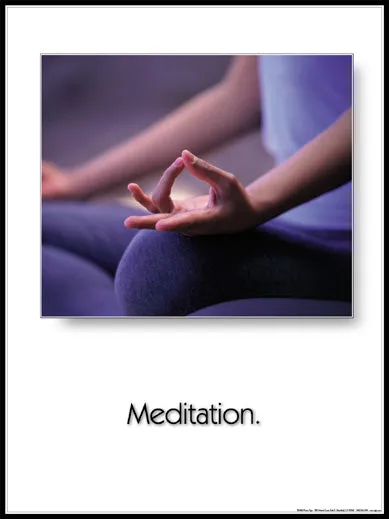 Meditation Poster