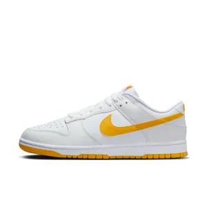 Men's Nike Dunk Low Retro -WHITE/UNIVERSITY GOLD-SUMMIT WHITE