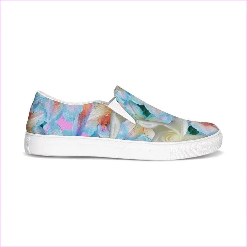 Midnight Floral  Slip-On Canvas Shoe