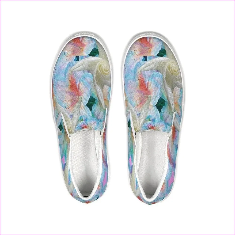 Midnight Floral  Slip-On Canvas Shoe