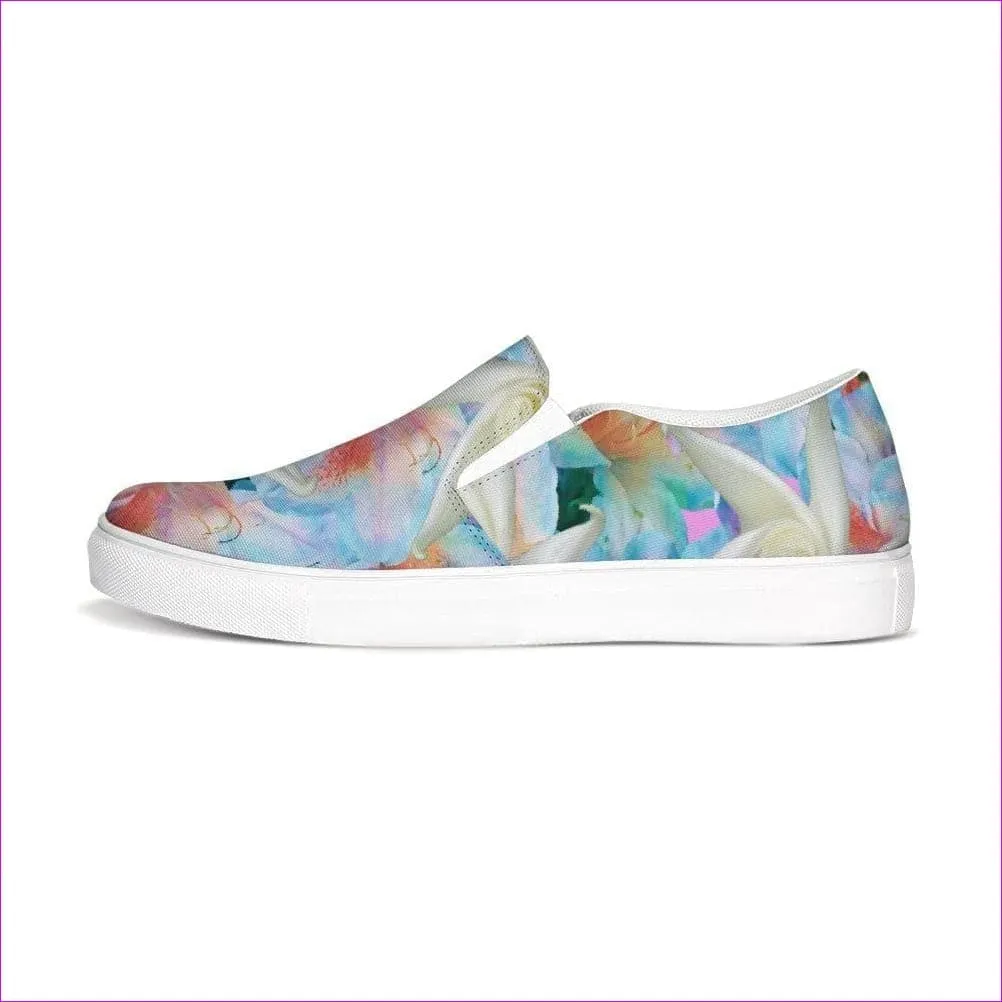 Midnight Floral  Slip-On Canvas Shoe