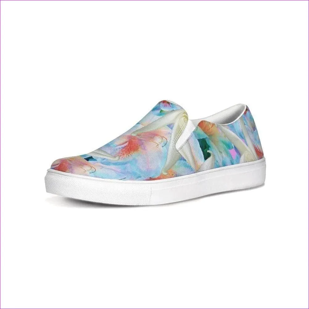 Midnight Floral  Slip-On Canvas Shoe