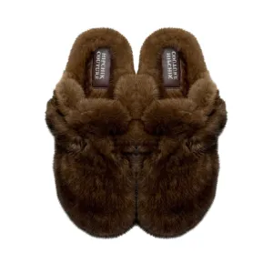 Mink Clog - Choco Brown