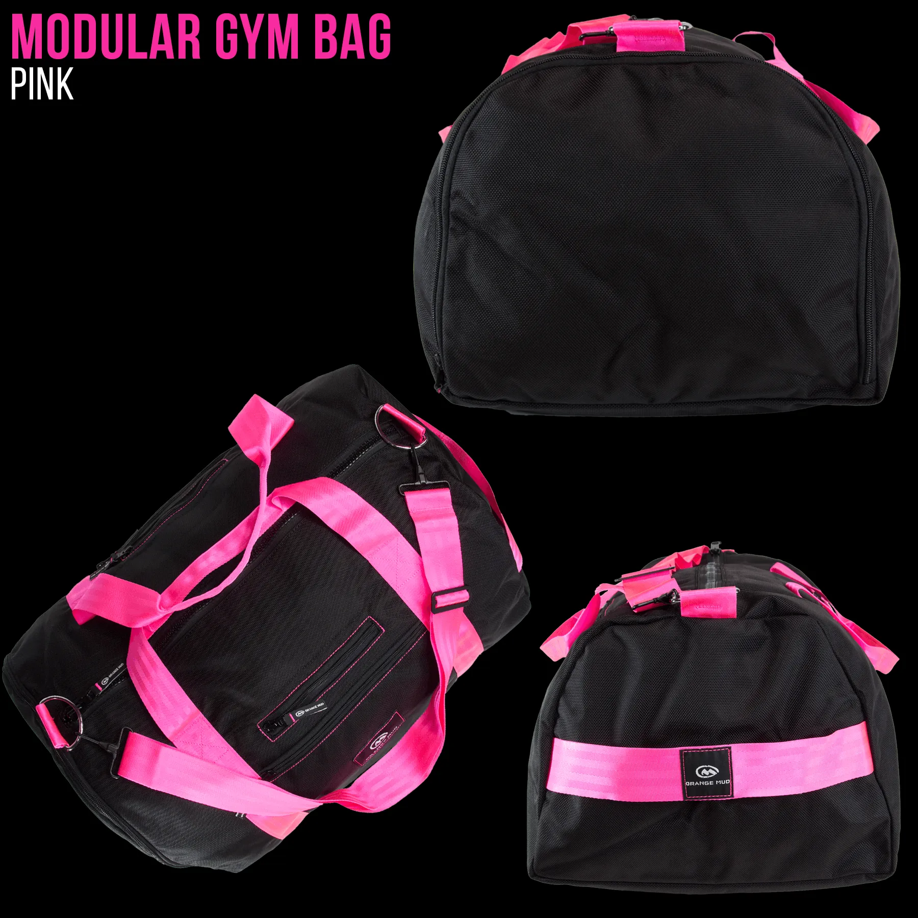 Modular GYM Bag with Shoe Compartment, 55L