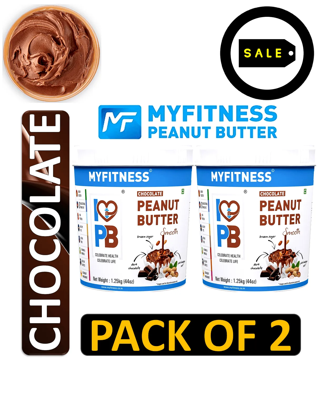 Myfitness Chocolate Peanut Butter Smooth