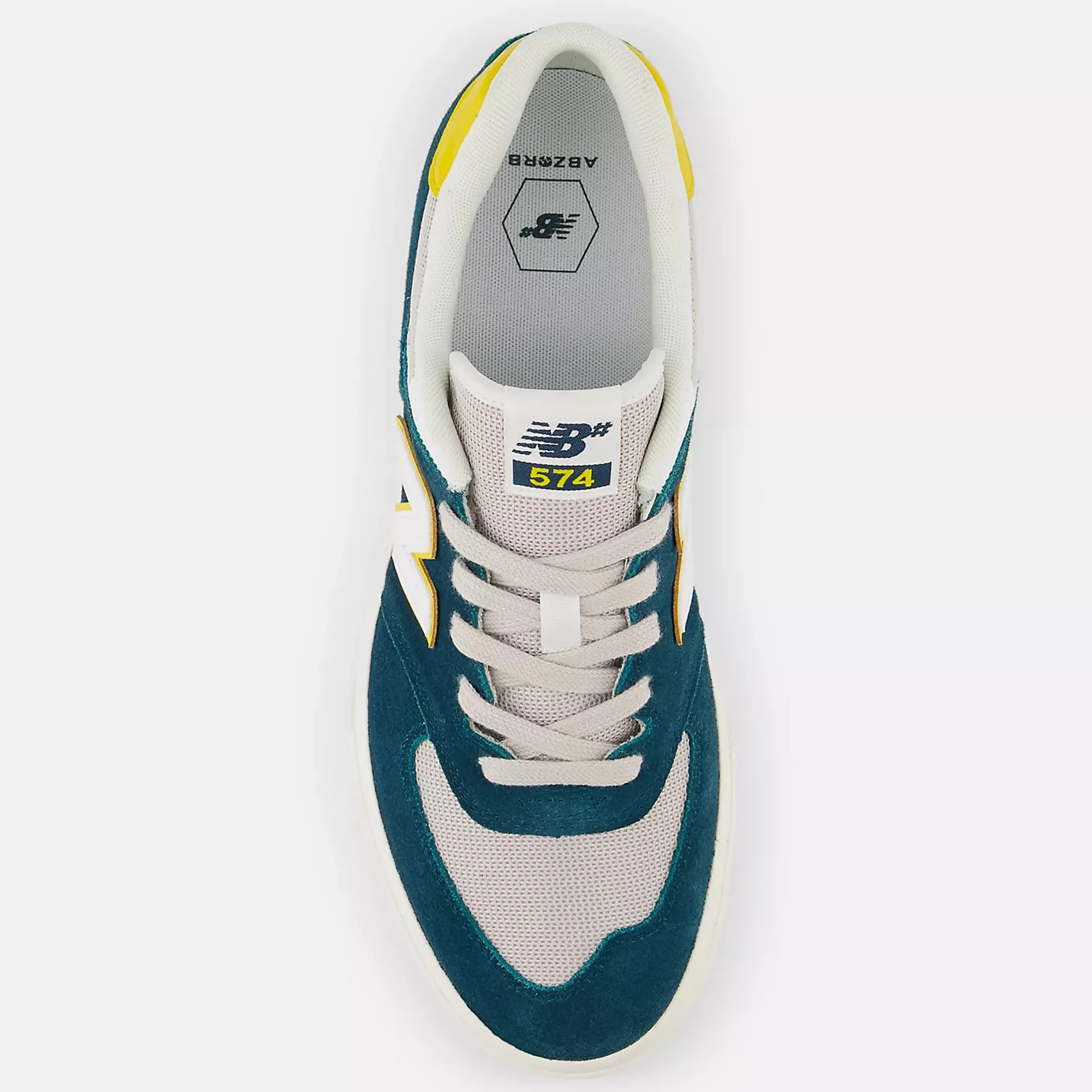 NB NUMERIC 574 VULC DEEP OCEAN / SUNFLOWER