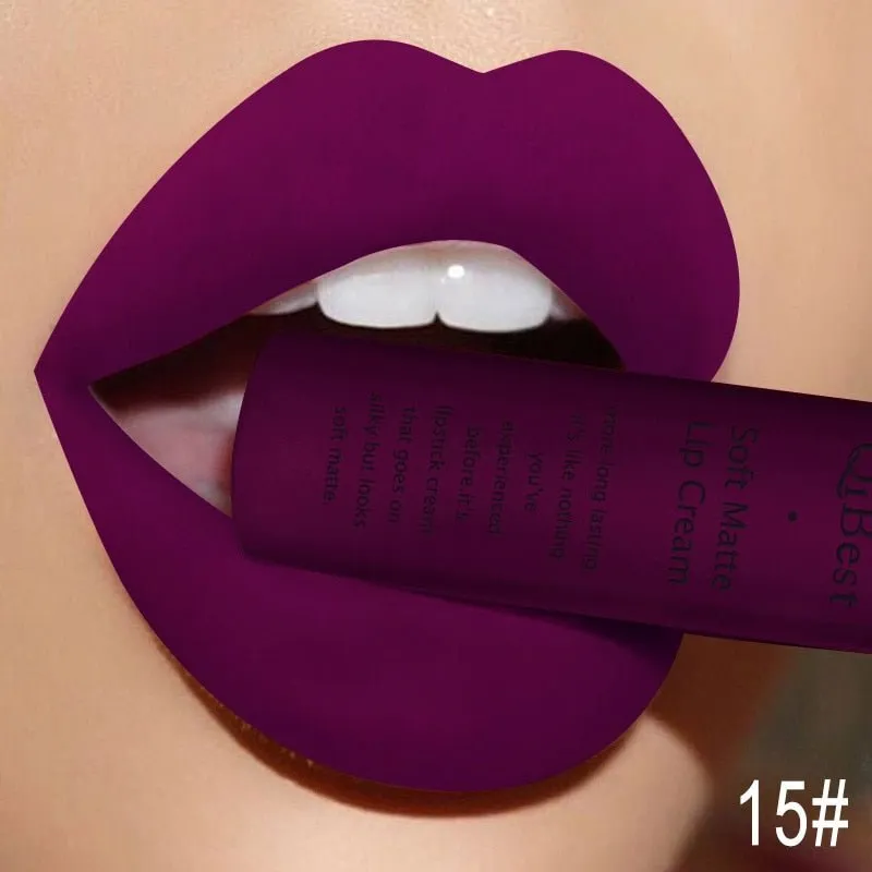 New 34 Colors Waterproof Matte Lipstick