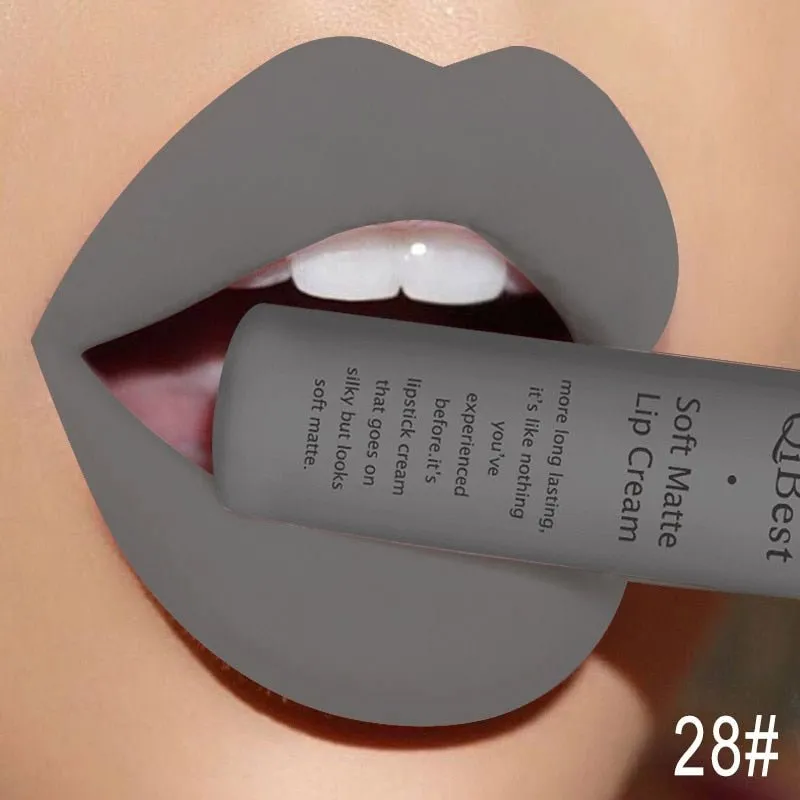 New 34 Colors Waterproof Matte Lipstick