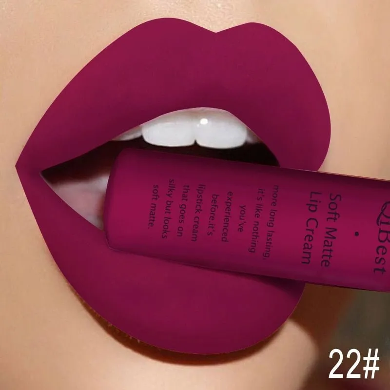 New 34 Colors Waterproof Matte Lipstick