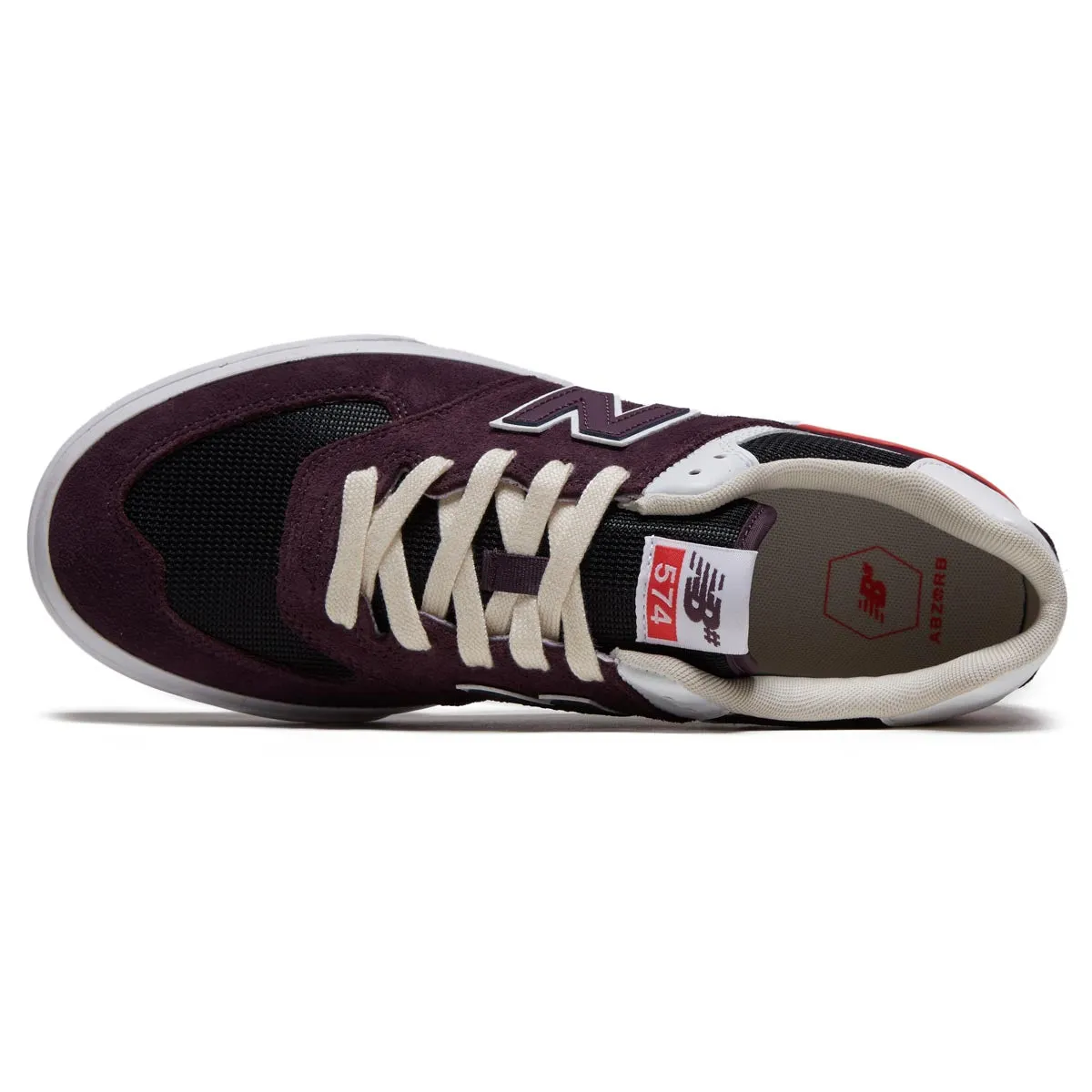 New Balance 574 Vulc Shoes - Purple/Black