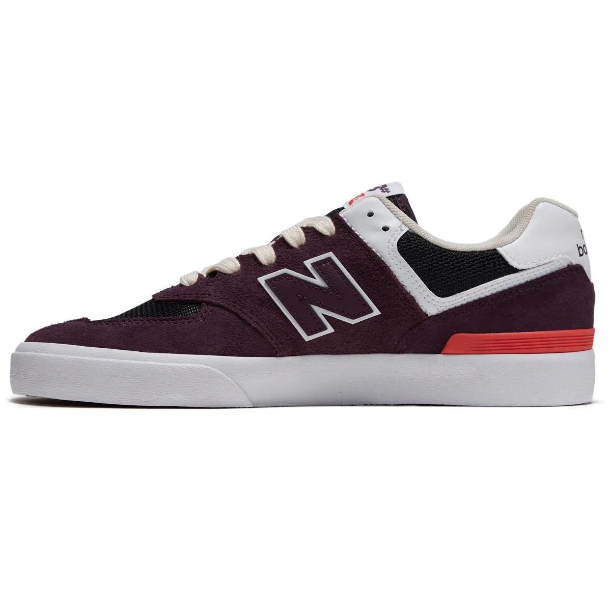 New Balance 574 Vulc Shoes - Purple/Black