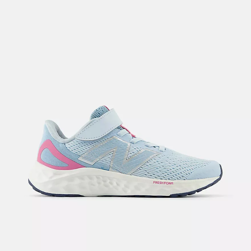 New Balance Fresh Foam Arishi v4 Bungee Lace with Top Strap (Toddler/Little Kid)