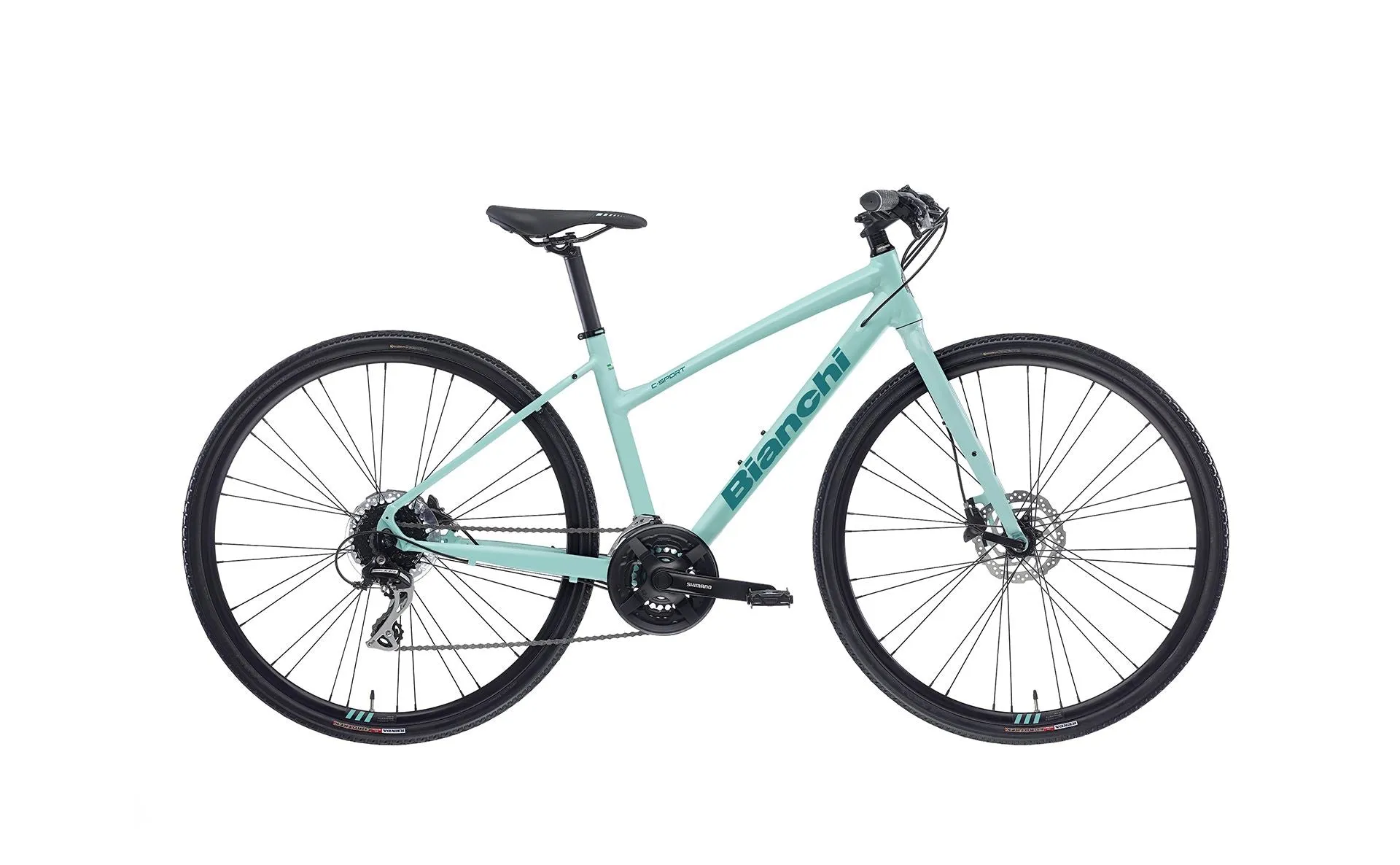 NEW Bianchi C-Sport 1 Dama Disc Step Thru Hybrid Fitness Bike