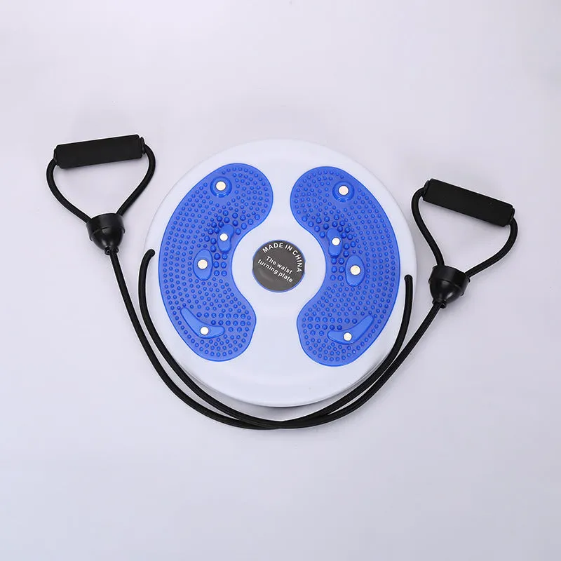 New large waist twisting disc with drawstring abdominal disc household small fitness equipment health massage spot