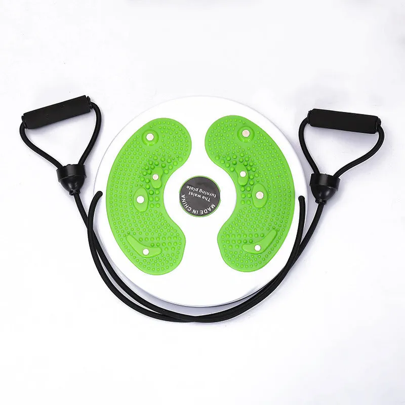 New large waist twisting disc with drawstring abdominal disc household small fitness equipment health massage spot