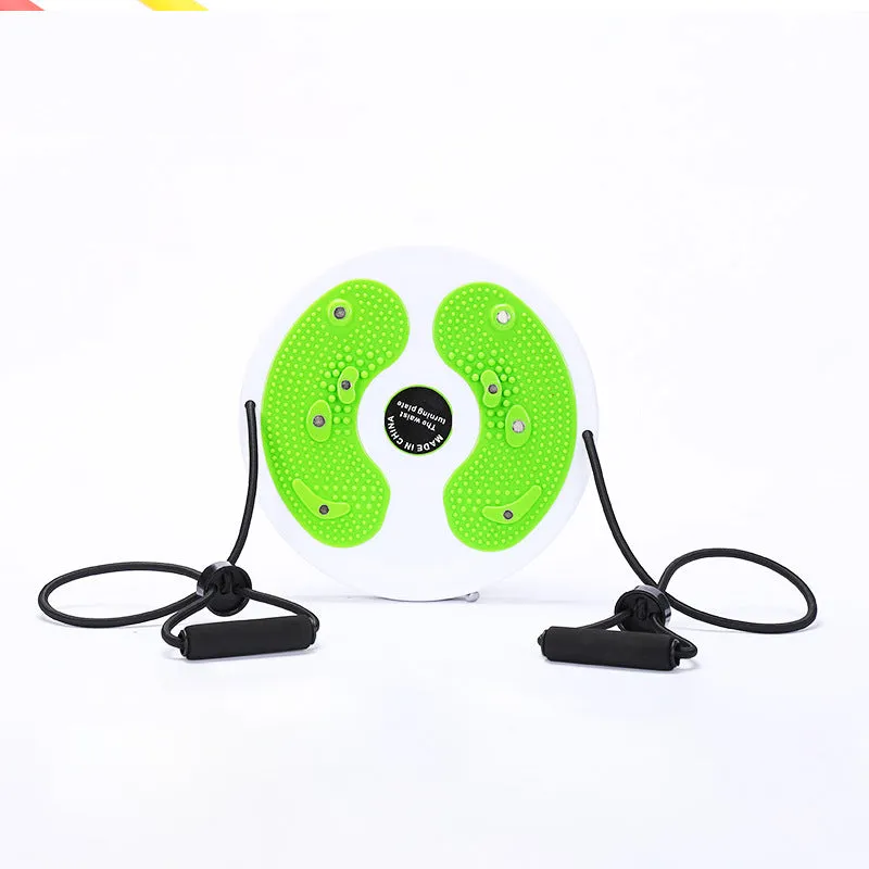 New large waist twisting disc with drawstring abdominal disc household small fitness equipment health massage spot