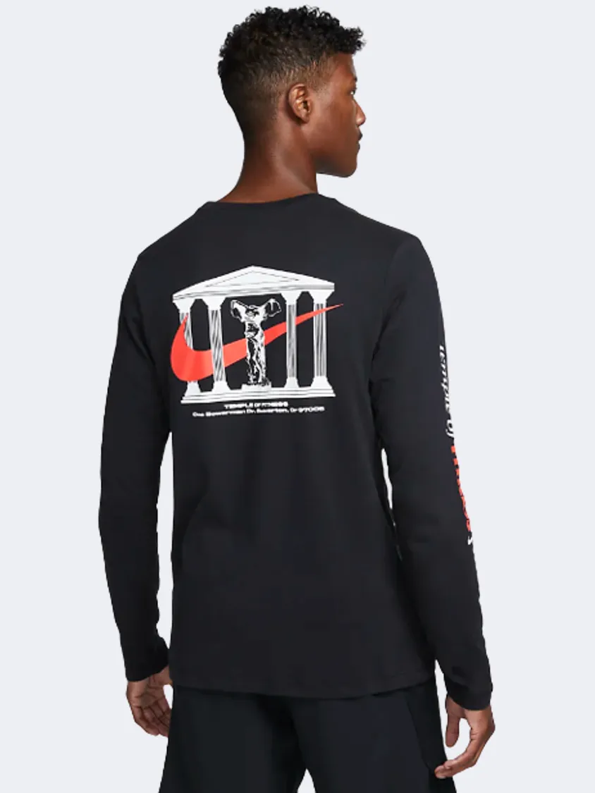 Nike Dri-Fit "Wild Card" Men Training Long Sleeve Black