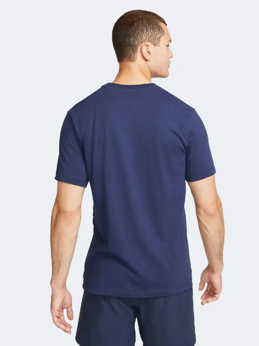 Nike Dri-Fit "Wild Card" Men Training T-Shirt Navy