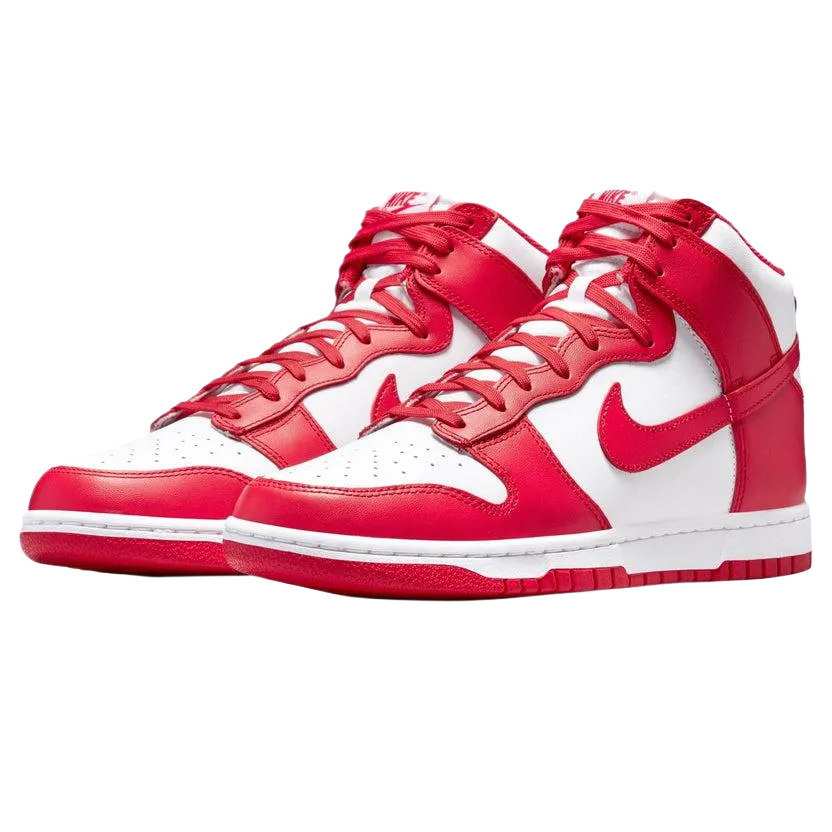 Nike Dunk High "Championship White Red"