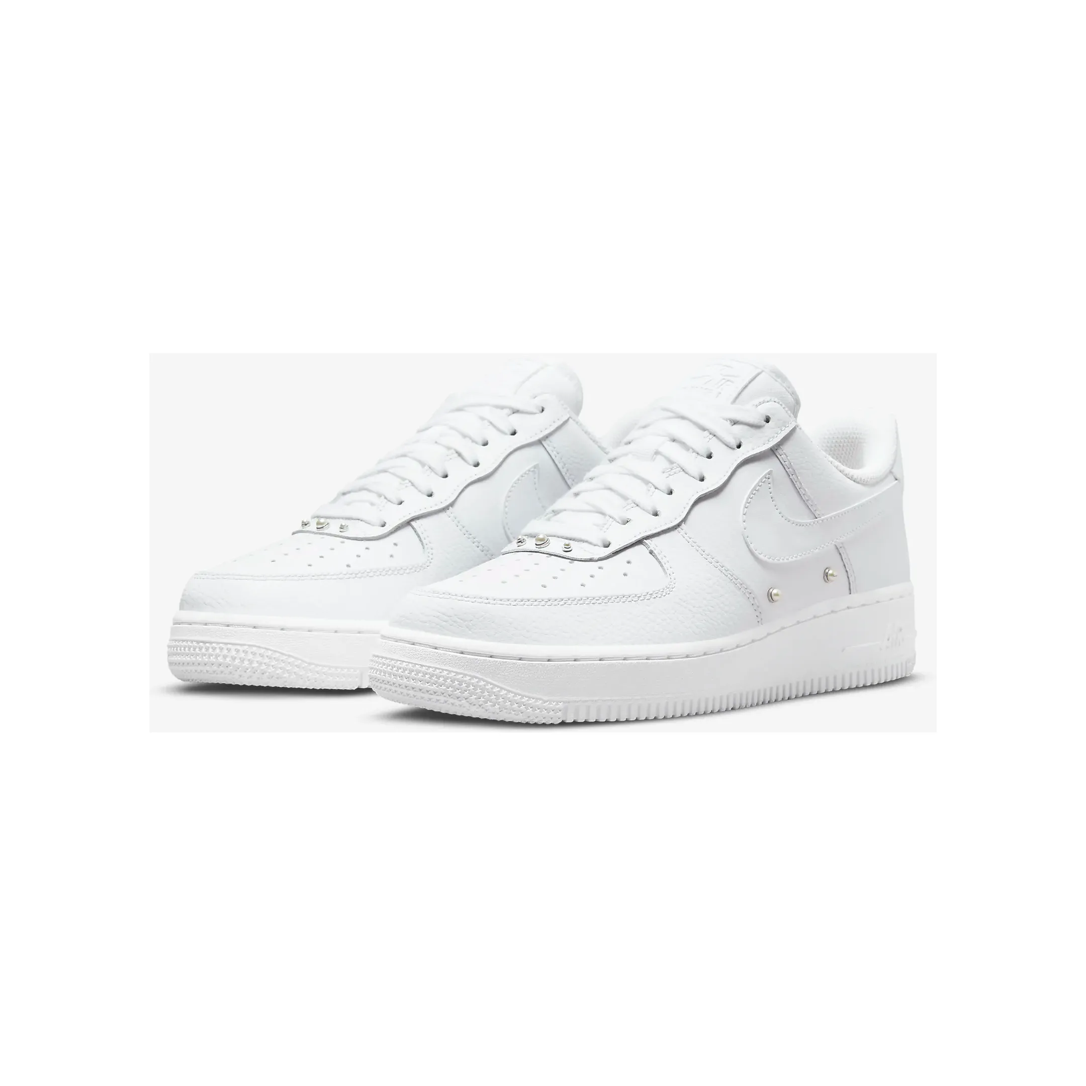 Nike Women's Air Force 1 '07 SE Shoes - White / Metallic Silver / Black