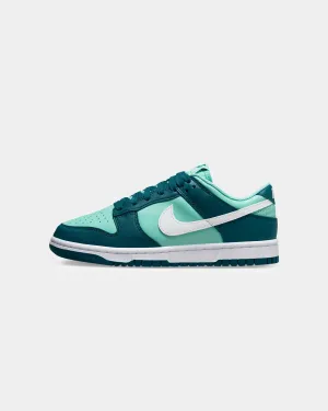 Nike Women's Dunk Low "Geode Teal" Geode Teal/White