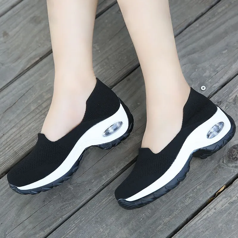 OCW Women Breathable Slip On Sneakers Comfortable Shoes