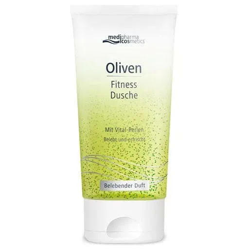 Olive oil, panthenol, OLIVEN FITNESS shower