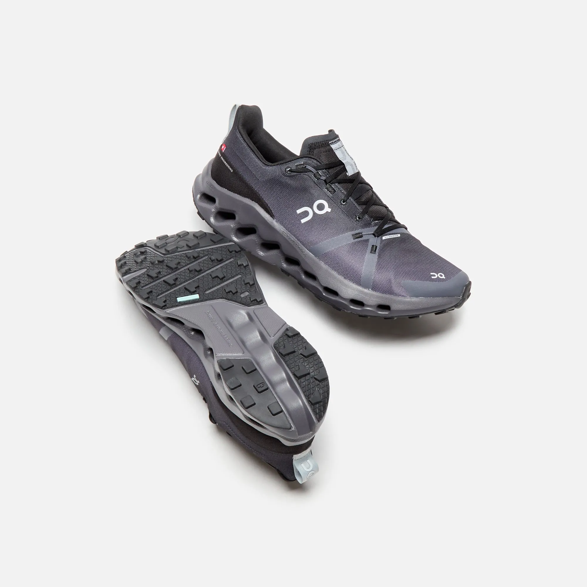 On Running Cloudsurfer Trail - Black / Eclipse