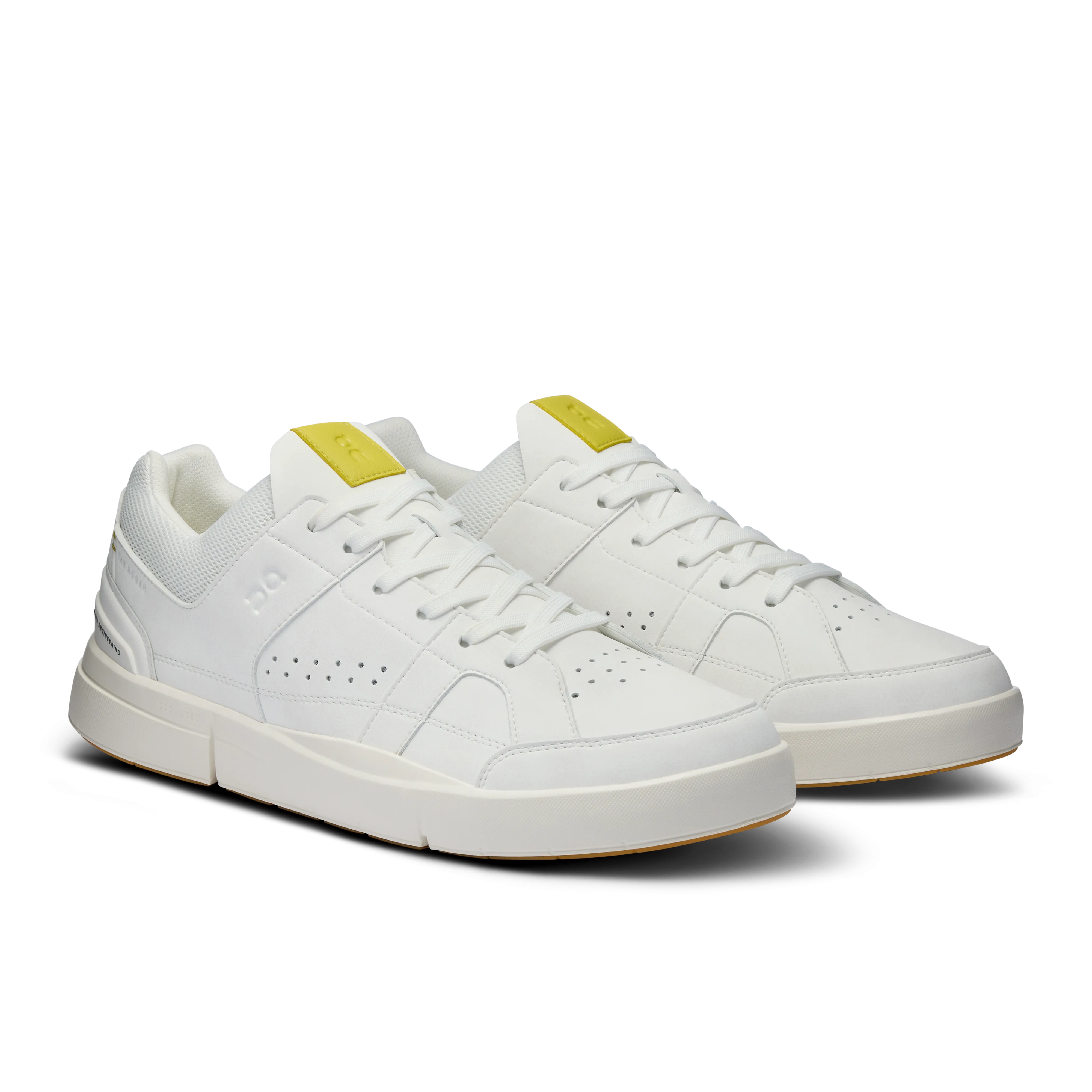 On Running Men's The Roger Clubhouse Shoes - White / Gecko