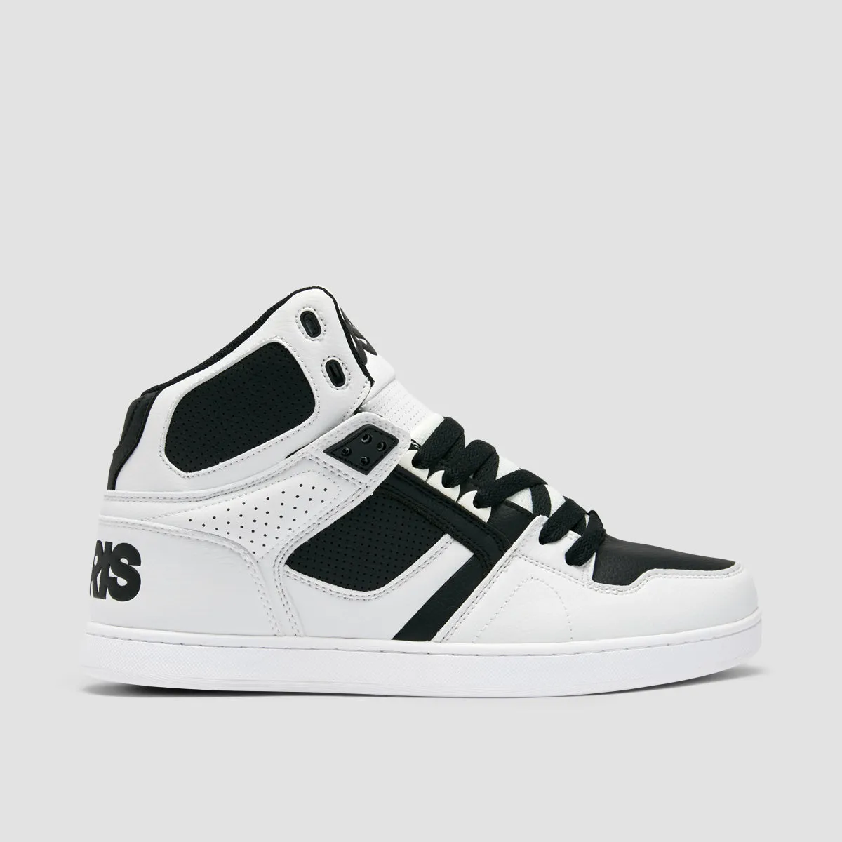 Osiris NYC 83 CLK High Top Shoes - White/Black/White