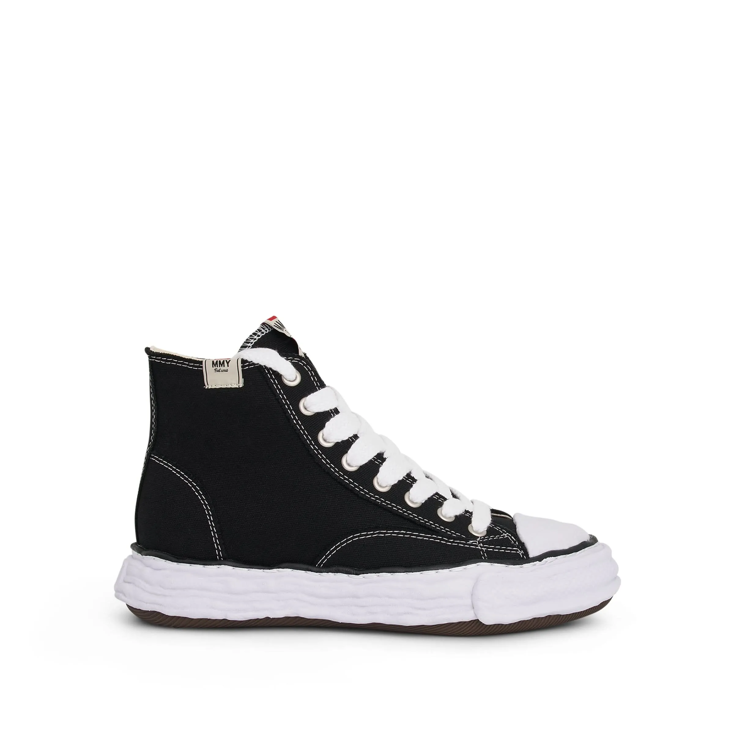 Peterson 23 OG High Sneaker in Black/White