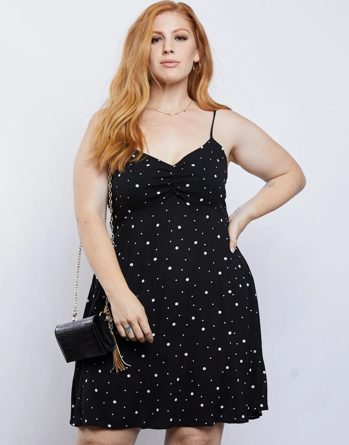 Plus Size On the Dot Sundress