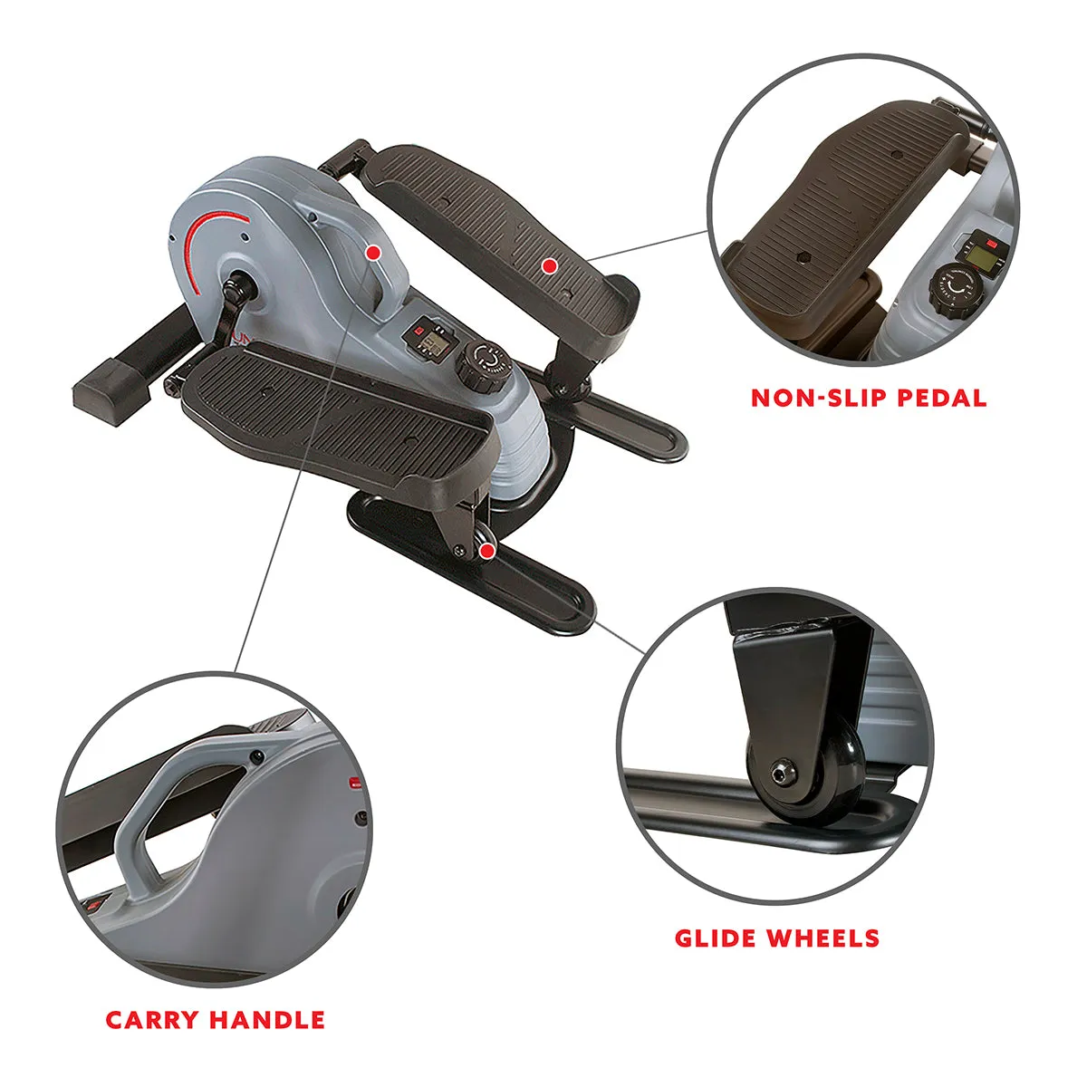 Portable Standing Mini Elliptical Trainer