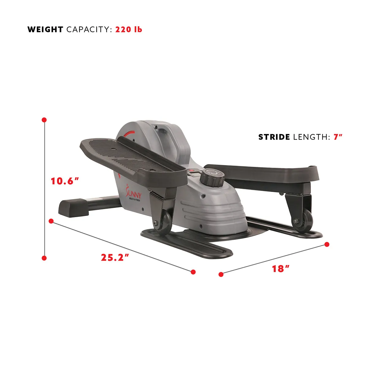 Portable Standing Mini Elliptical Trainer