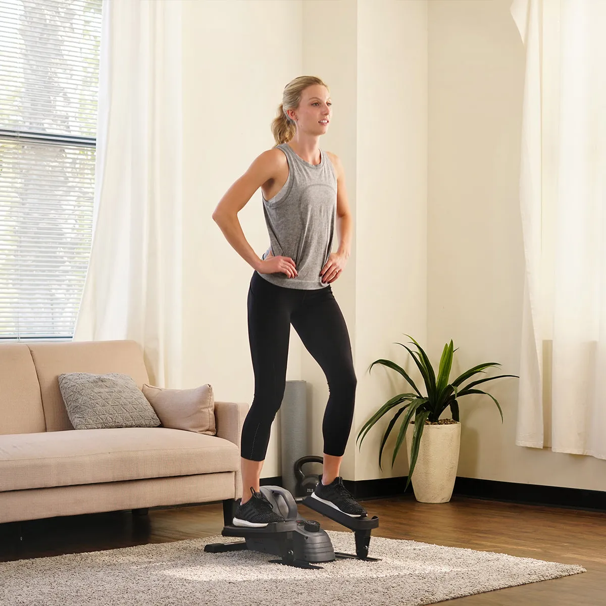 Portable Standing Mini Elliptical Trainer