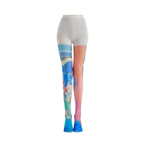 Pre Order:  Colorful Silk Pantyhose